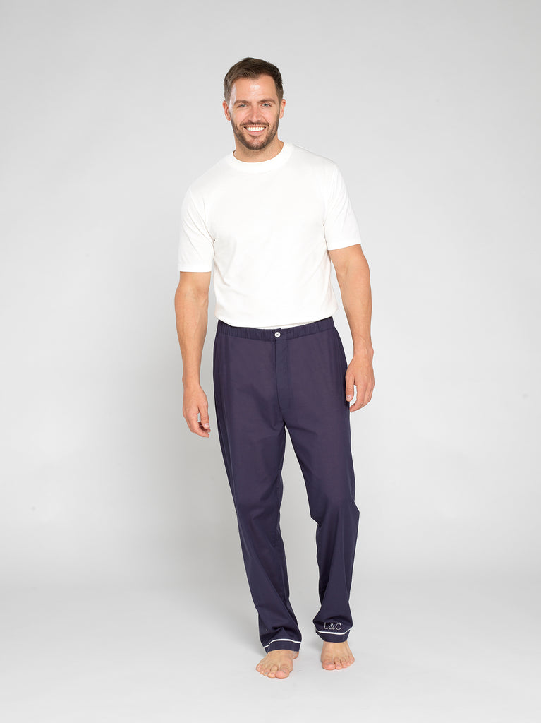 Personalised Men’s Long Pyjama Bottoms