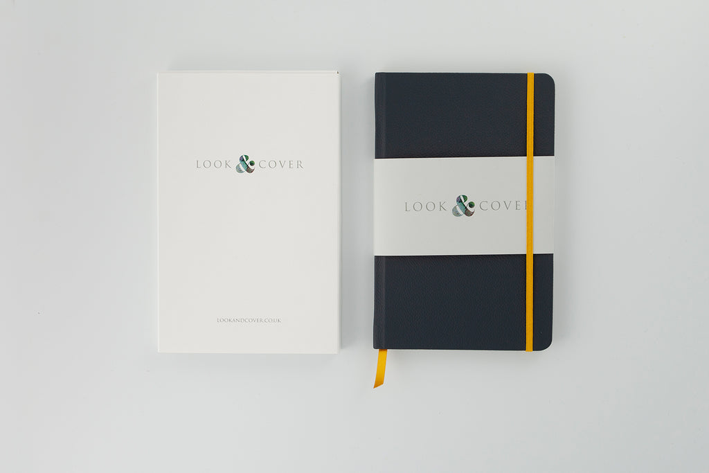 Luxury Personalised Leather Notebook