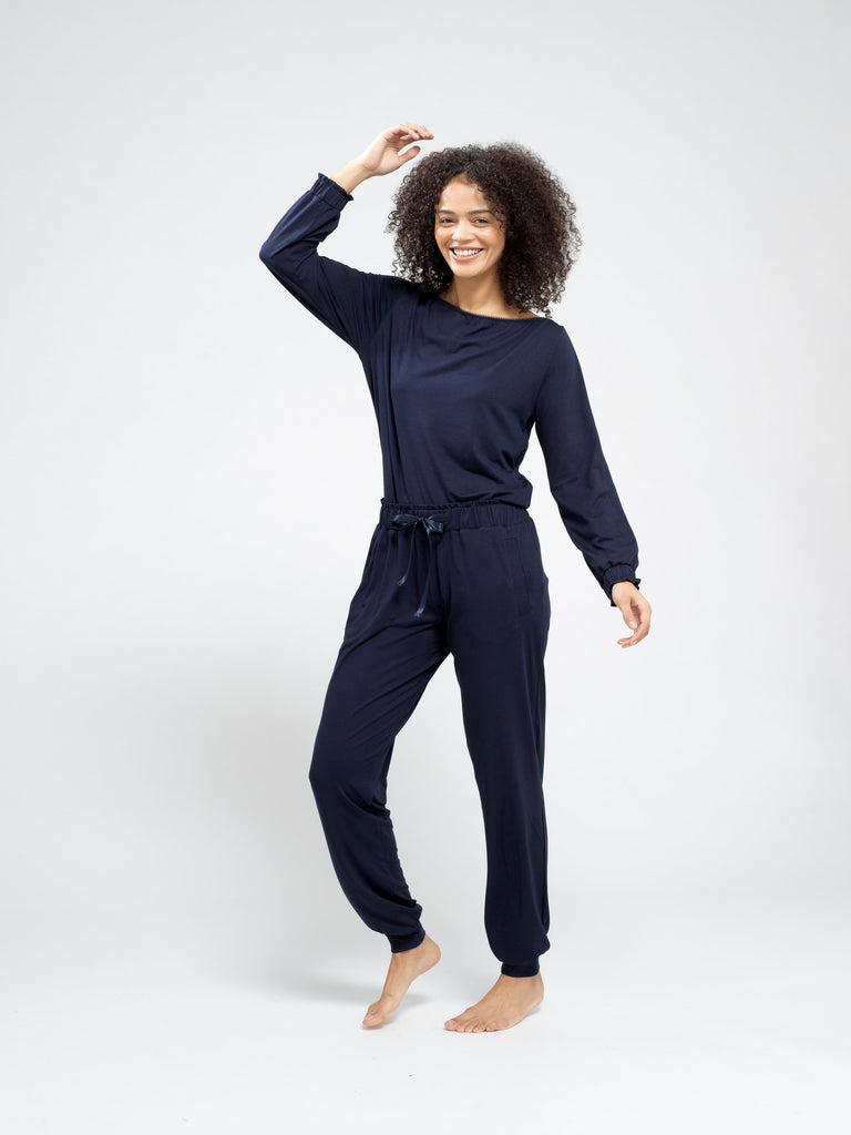 Midnight Personalised Women s Jersey Pyjama Bottoms
