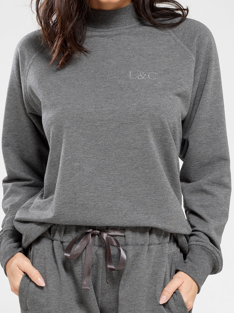 Personalised Women's Loungewear Sweatshirt, Look & Cover
