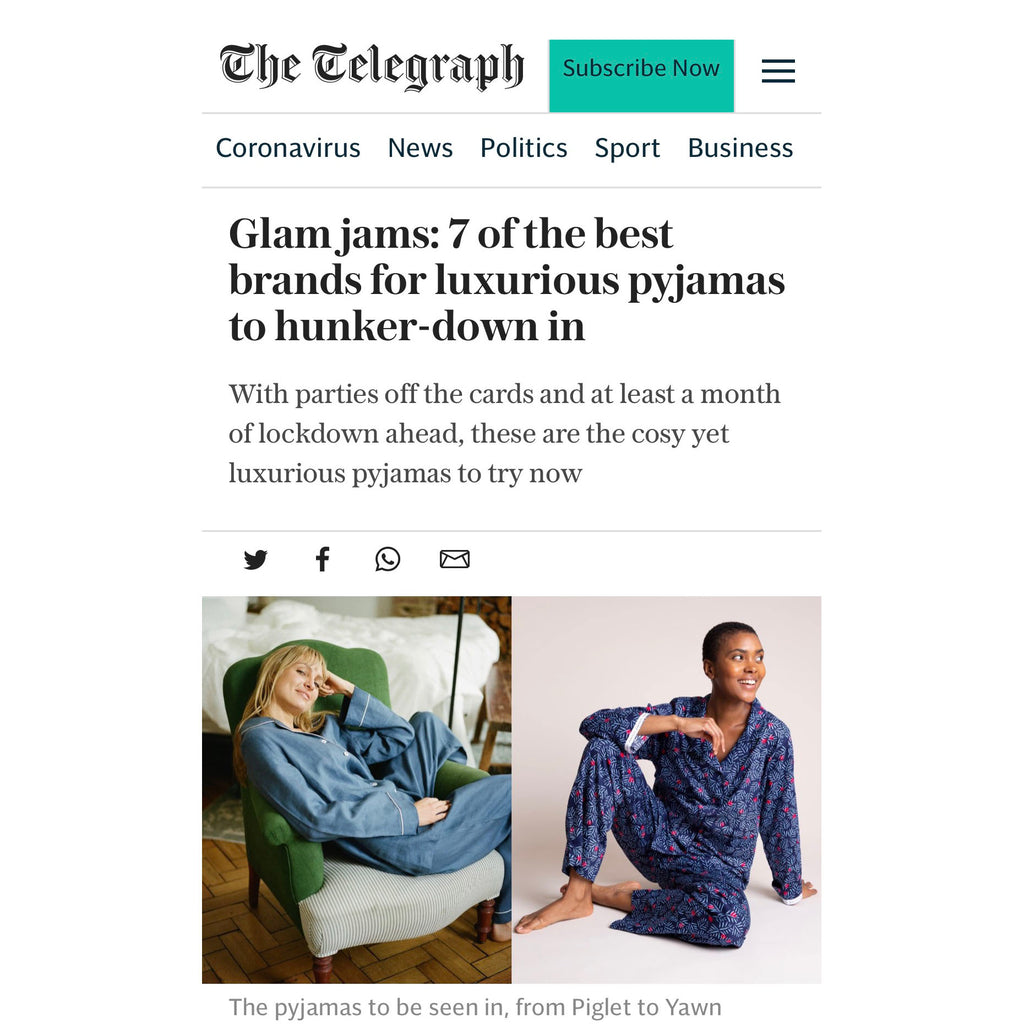 The Telegraph's best brands for luxurious pyjamas