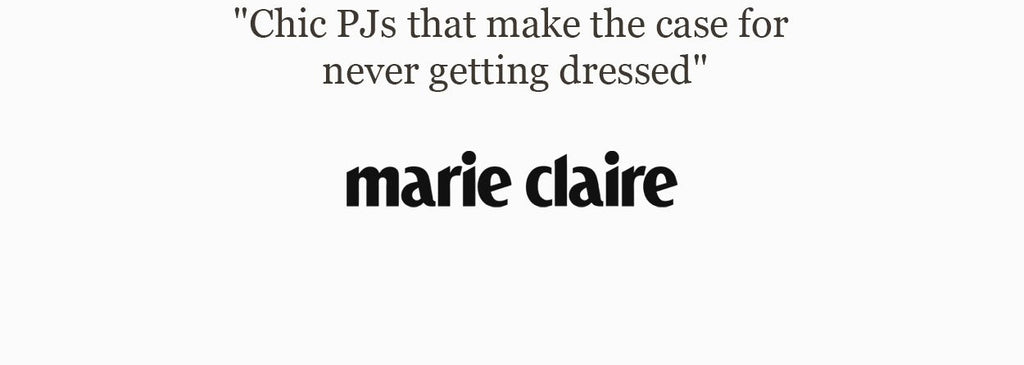Testimonials made by Marie Claire put on a white background