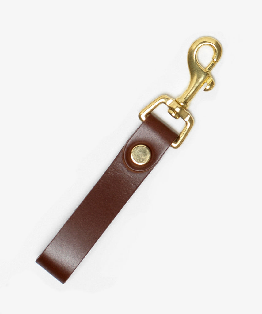 Personalised Leather Keyring