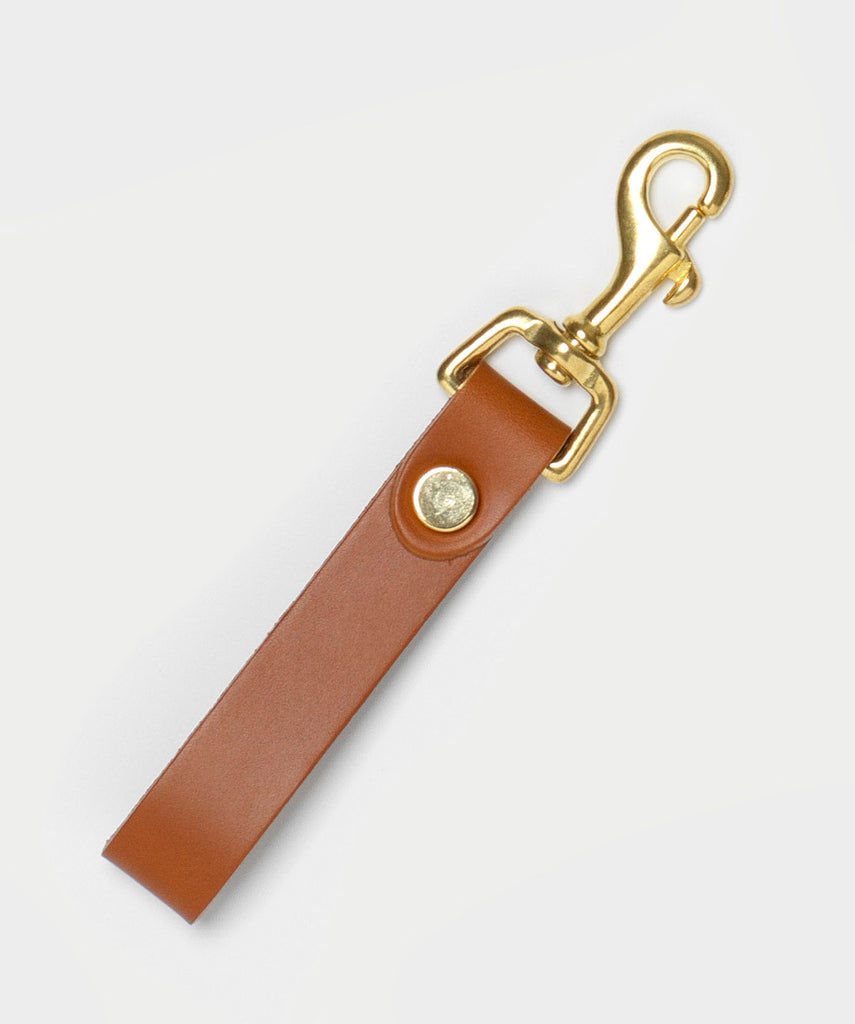 Personalised Leather Keyring
