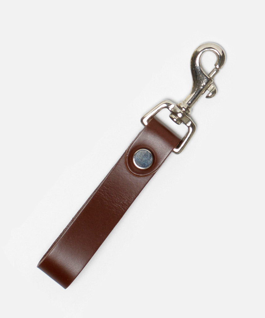 Personalised Leather Keyring