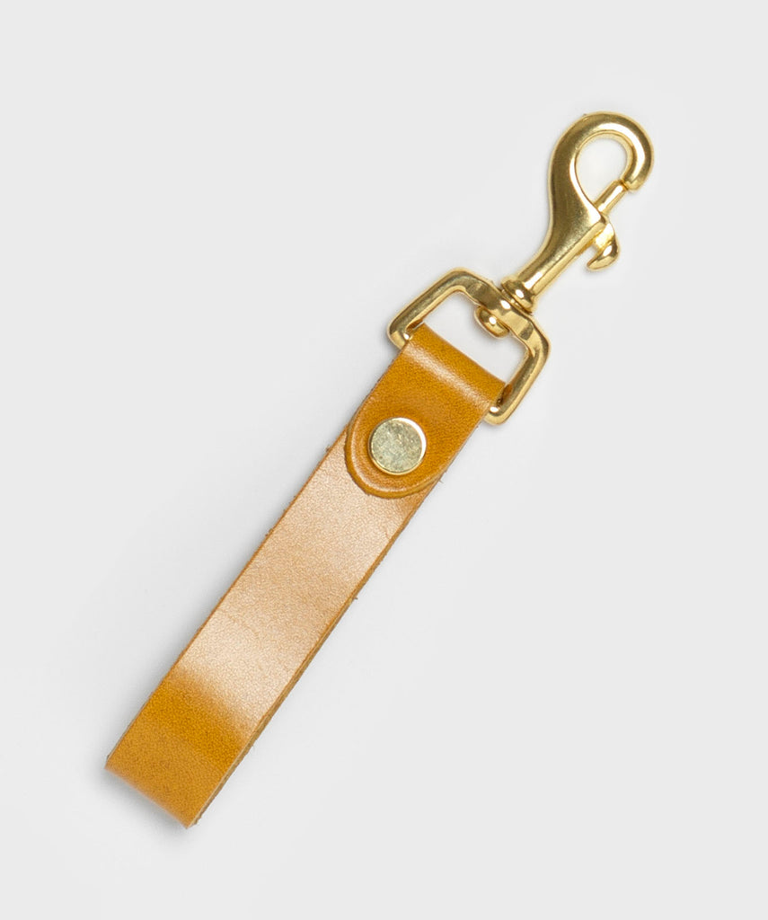 Personalised Leather Keyring