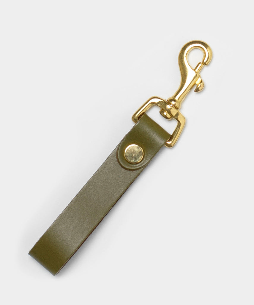 Personalised Leather Keyring
