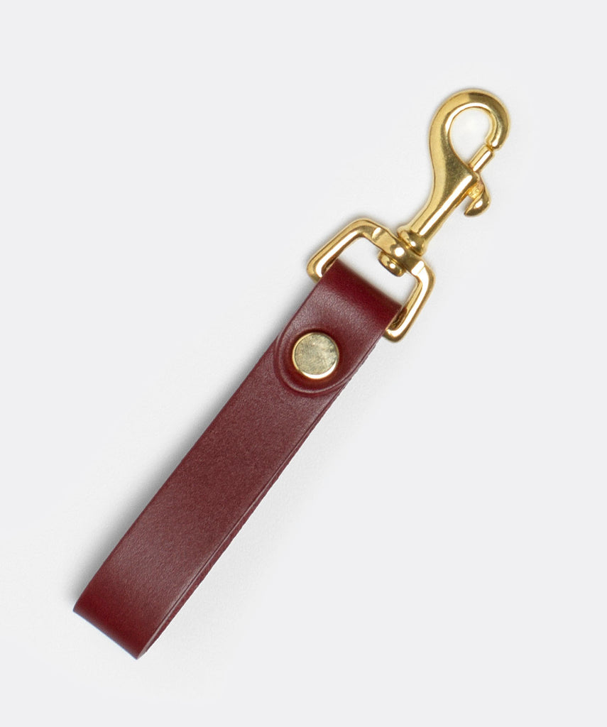 Personalised Leather Keyring