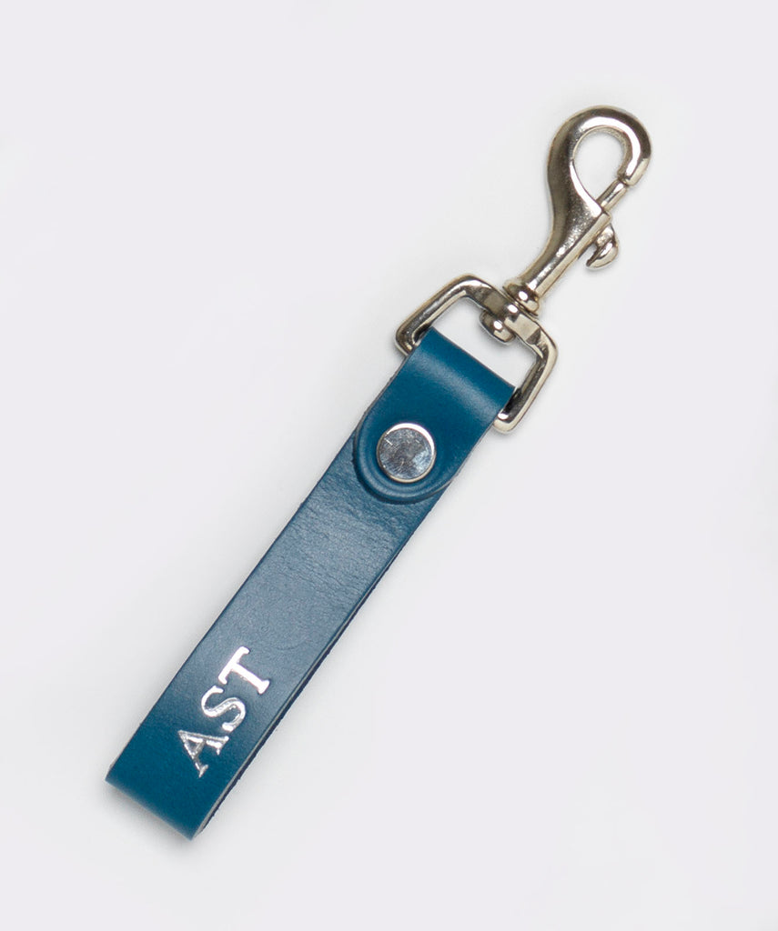 Personalised Leather Keyring