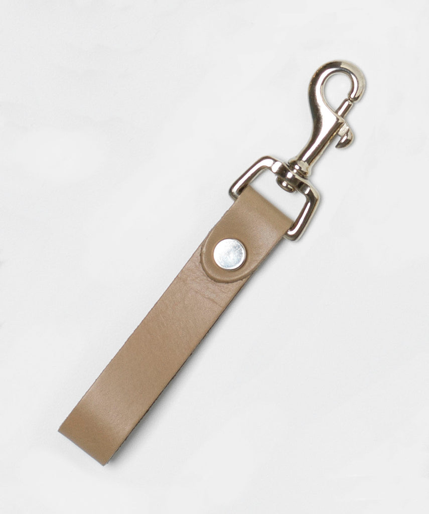 Personalised Leather Keyring