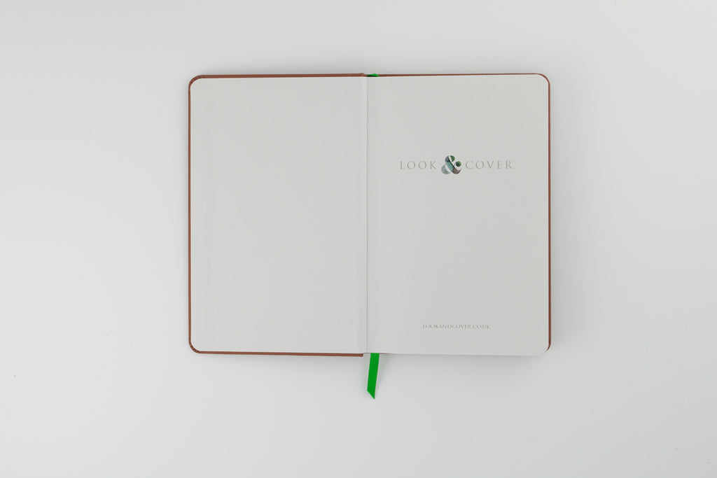 Luxury Personalised Leather Notebook