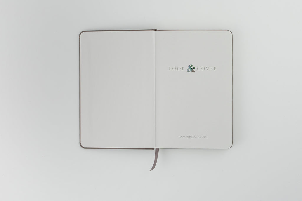 Luxury Personalised Leather Notebook