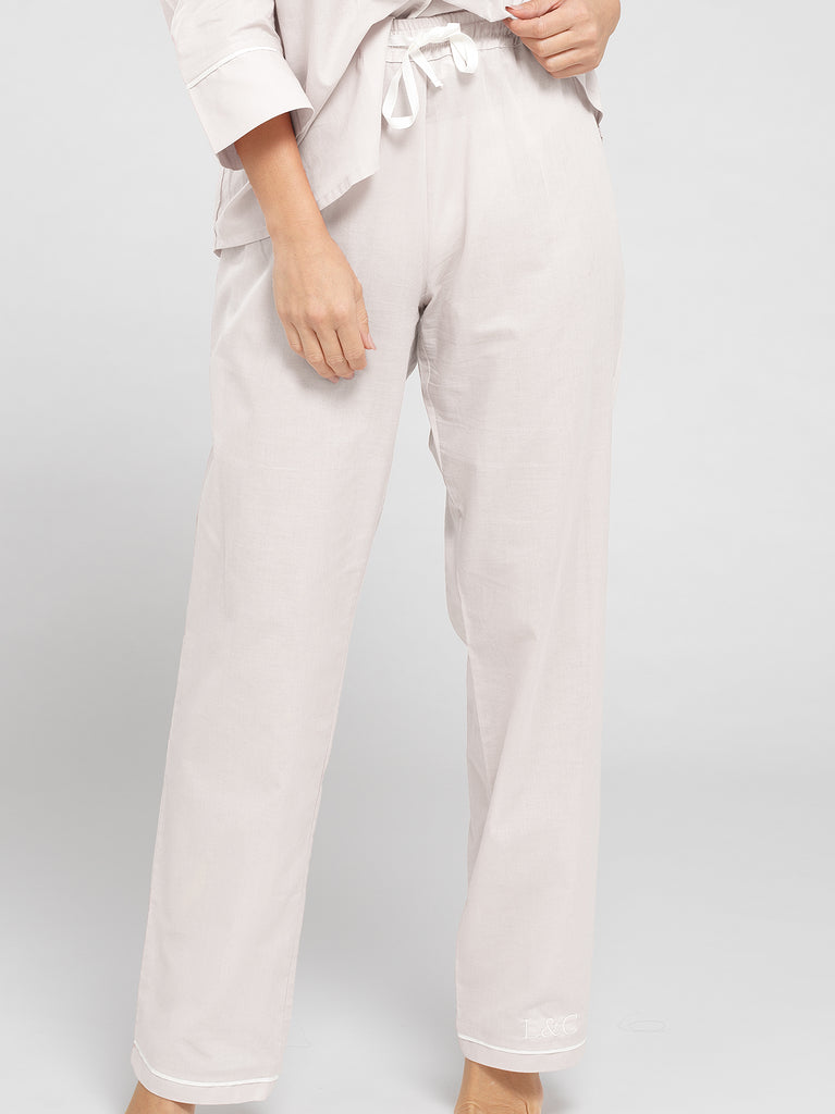 Personalised Bridal Long Pyjama Bottoms