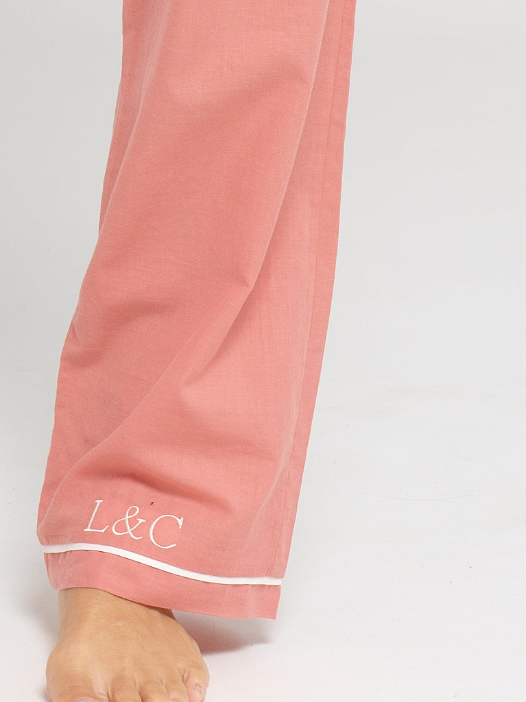 Personalised Women's Long Pyjama Bottoms