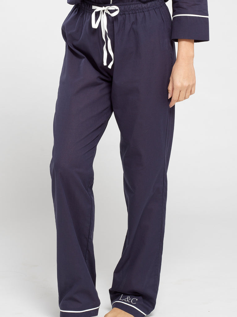 Personalised Women's Long Pyjama Bottoms