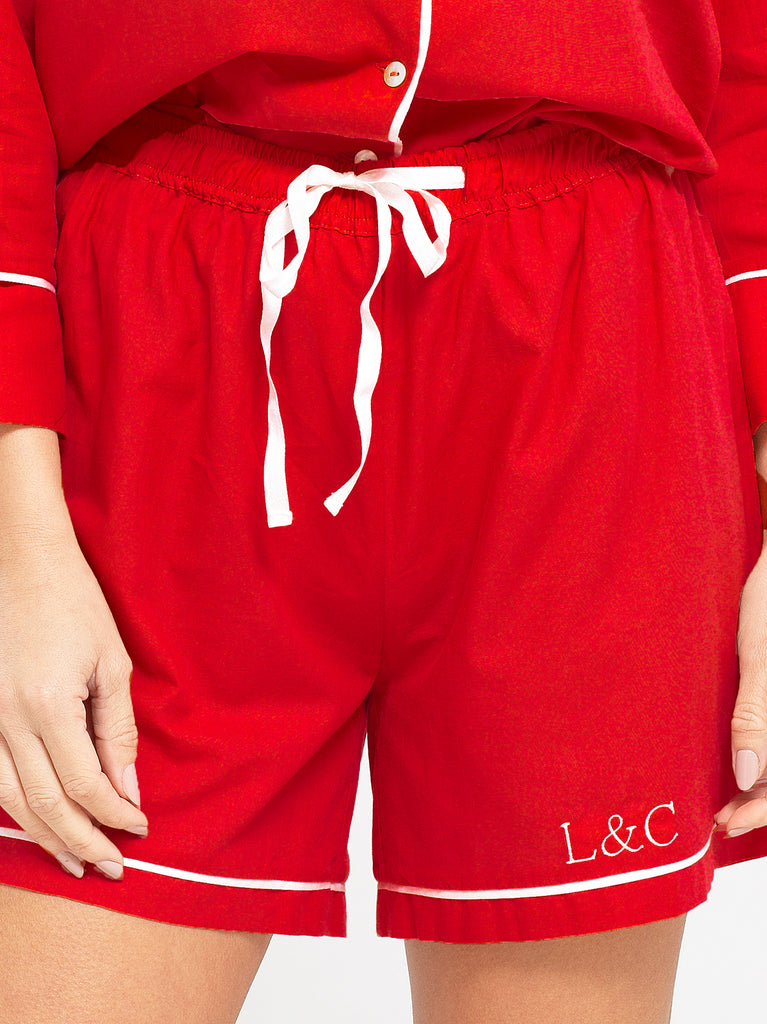 Personalised Women's Pyjama Shorts